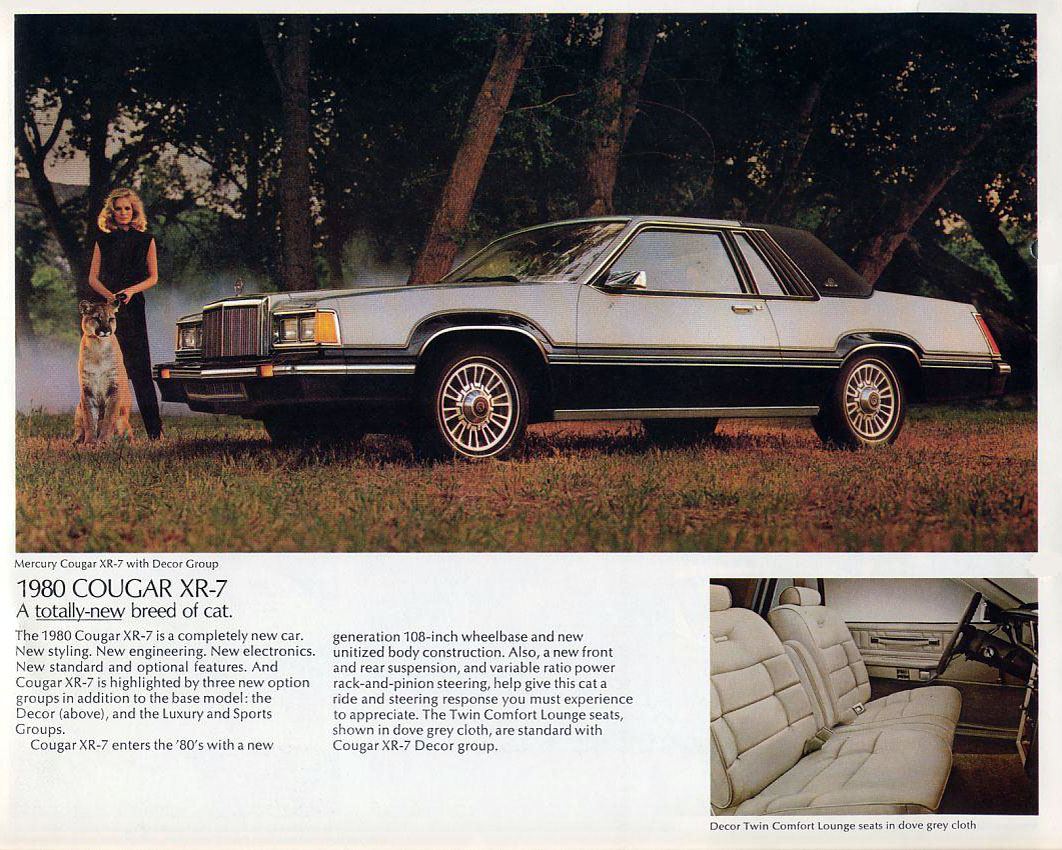 1980 Lincoln Mercury Brochure Page 7